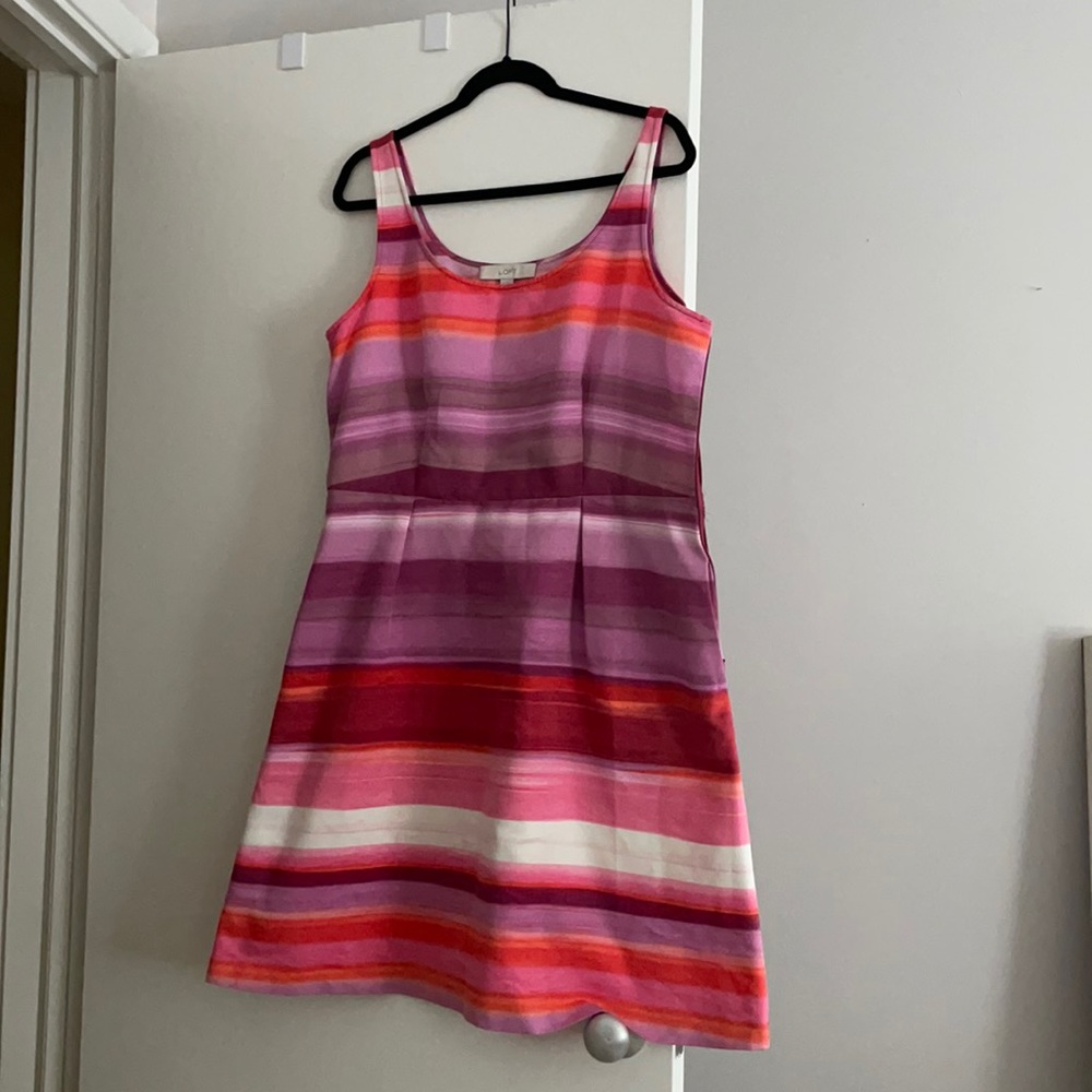 Loft striped dress